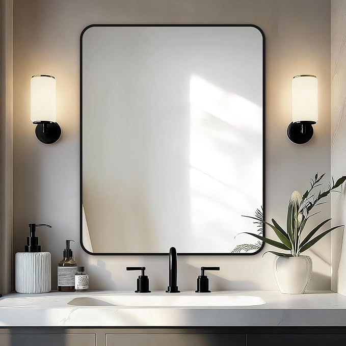 Delma Bathroom Vanity Mirror, High-Definition Bathroom Mirror, Versatile by Delma