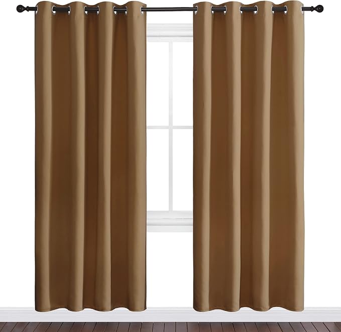 NICETOWN Sleek Blackout Curtains 78 inches Length - Image 2