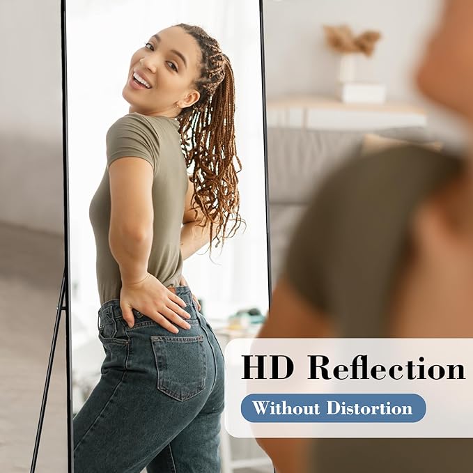 DUMOS 64"x21" Full Length Mirror - Image 3