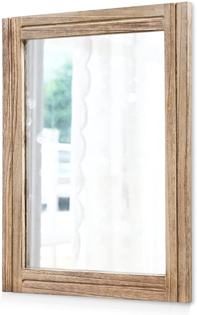 AAZZKANG Rustic Mirror for Wall by AAZZKANG