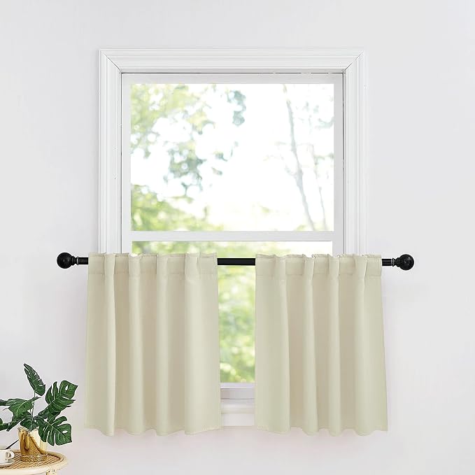 RYB HOME Small Window Curtains by RYBHOME