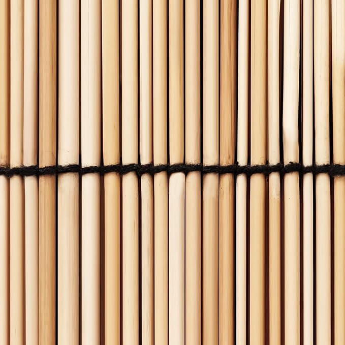 Reed Fencing Rolls, Decorative Bamboo Fencing 3x16FT High Roll Reed Screen - Image 5