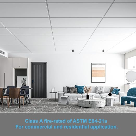 Art3d 10-Pack Smooth Drop Ceiling Tile 2ft x 4ft - Image 6