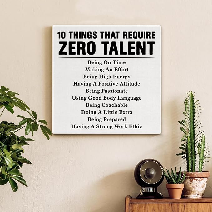 Motivational Wall Art, Inspirational Quote Wall Decor Leadership Gifts - Image 3