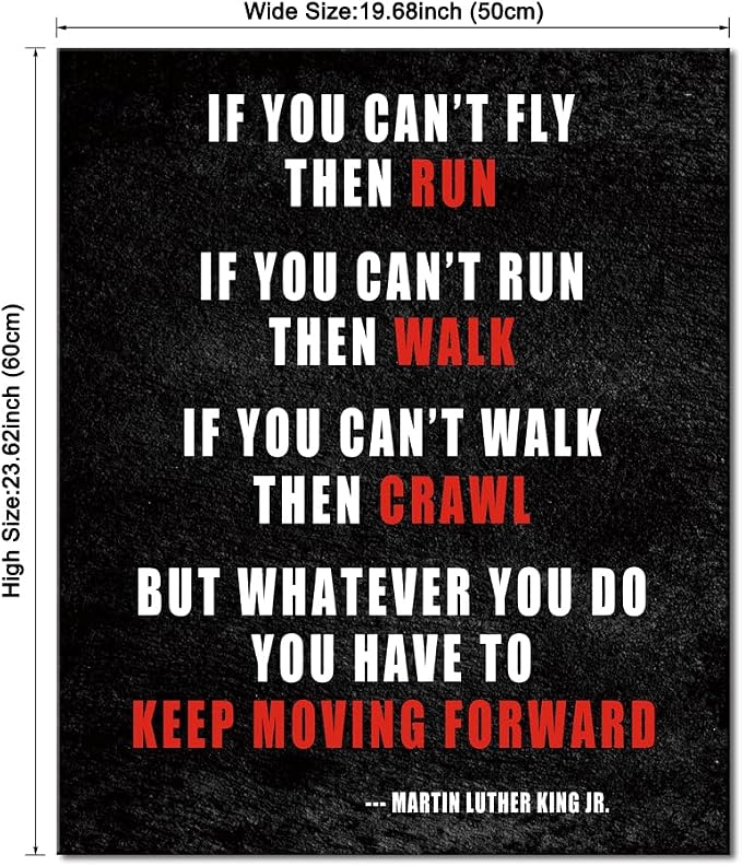 Pyradecor Keep Moving Forward Motivational Classroom Positive Quotes - Image 6