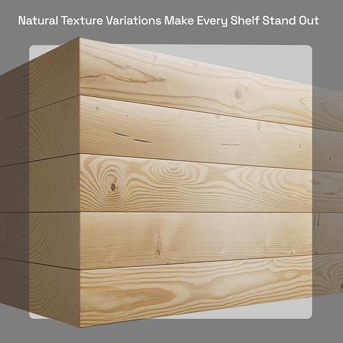 BAOBAB WORKSHOP Solid Wood Floating Shelves - Image 8