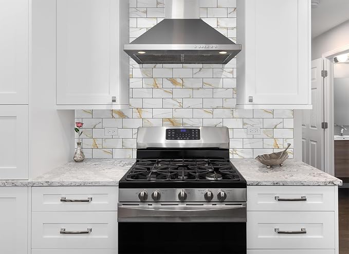 StyloVue 4 Pieces Peel and Stick Backsplash - Image 5