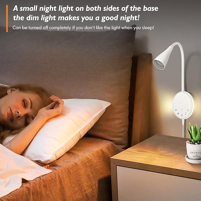 SANKEDOU LED Wall Mounted Reading Light, Book Light - Image 4