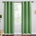 NICETOWN Froest Green Blackout Curtains 78 inches Length by NICETOWN