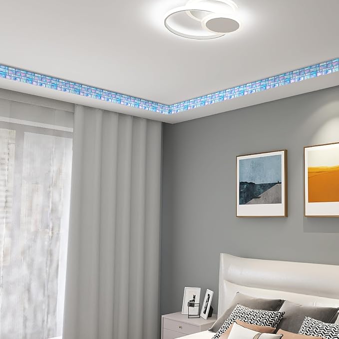 HOMETITUTE Wallpaper Border Peel and Stick Decorative Wall Trim Self Adhesive - Image 7