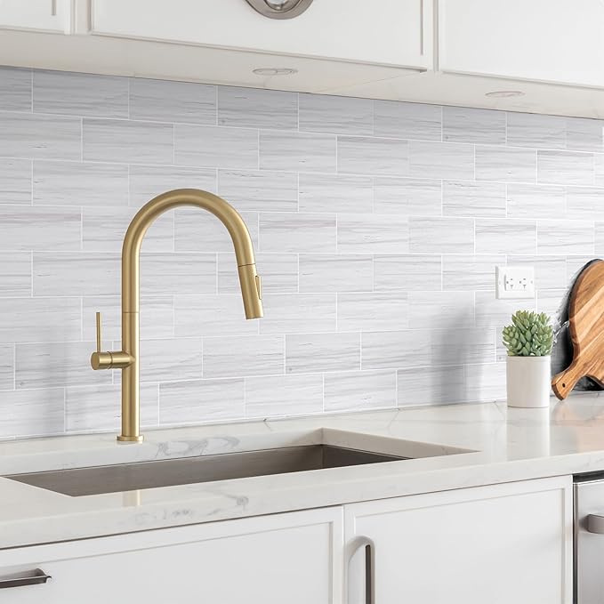 StyloVue 4 Pieces Peel and Stick Backsplash - Image 4