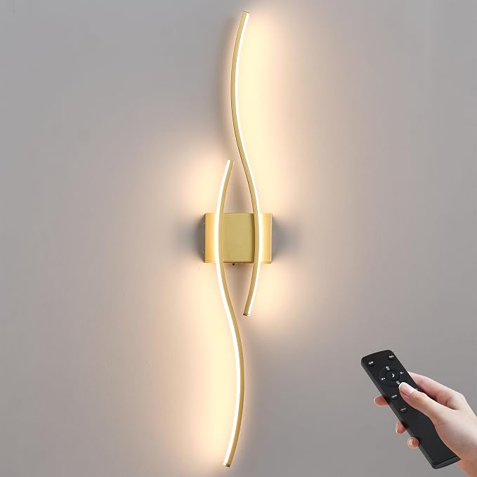 KARTOOSH Battery Operated Wall Sconces by KARTOOSH