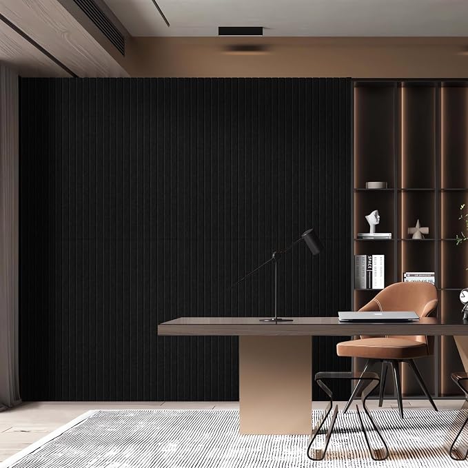 6 Pack Acoustic Wall Panels, 47.2" X 23.6" Sound Absorbing Panels, Decorative - Image 2