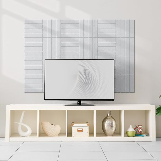 Vieshful Self Adhesive Acoustic Panels – 12"x12"x0.4" High-Density Soundproof - Image 8