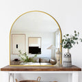 FICTOR Bathroom Mirror for Wall, Arched Vanity Bathroom Mirror for Over Sink by FICTOR