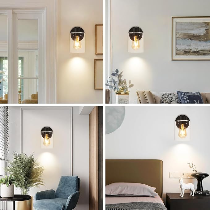 Kalium Wall Sconces, Matte Black Vanity Light Fixtures, Indoor Wall Lights - Image 6