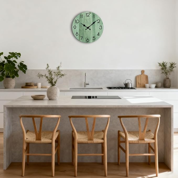 Wall Clock, Modern Wall Clocks Battery Operated, Silent Non Ticking Clock - Image 8