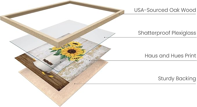 HAUS AND HUES Flower Wall Decor - Image 2