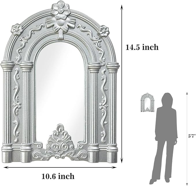 ZEXUIRU 2 Set. Rustic Wall Mirrors - Image 7
