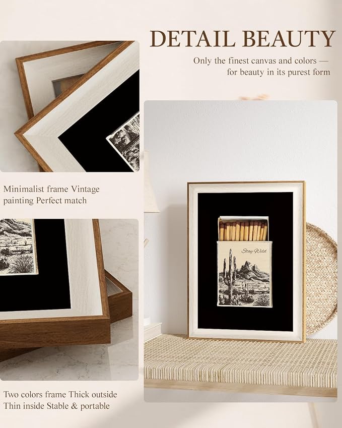 VIYYIEA Vintage Framed Wall Art - Image 3