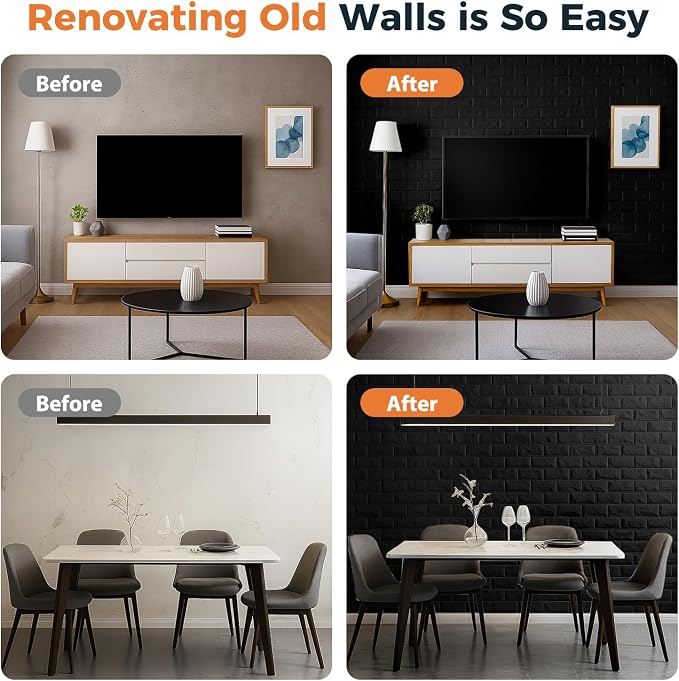 Circloophs 30 Pcs 3D Wall Panels Stick and Peel - Image 4