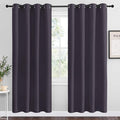 NICETOWN Greyish Purple Blackout Curtains 78 inches Length by NICETOWN