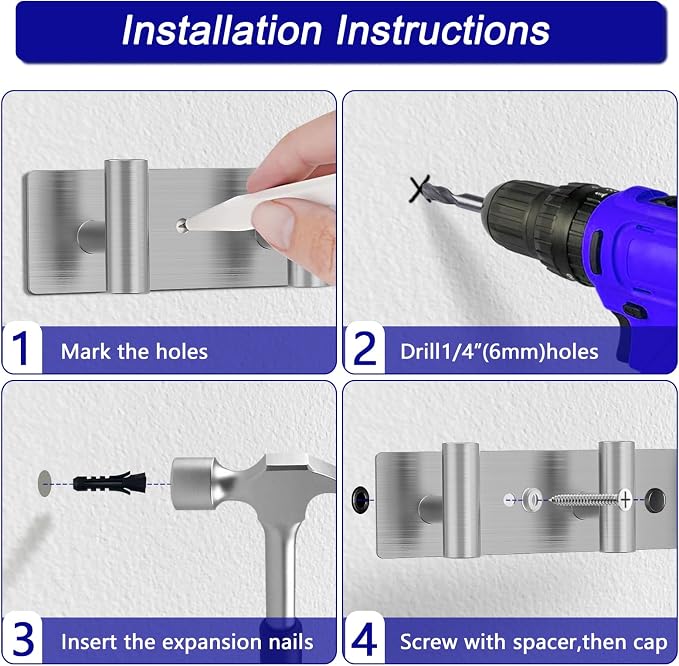 Bntuk Coat Rack Wall Mount - Image 4