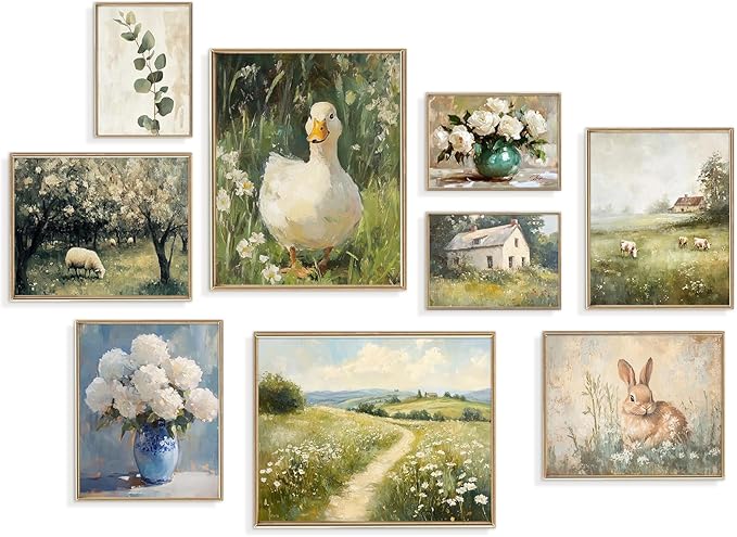KBKBART 9pcs French Decor For Home by KBKBART