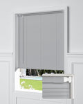 UNISHADES No Drill Blinds for Windows 1" Vinyl L-Shaped Slats Cordless Mini by UNISHADES