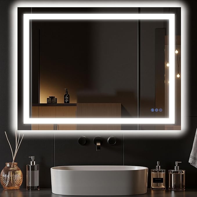 Antok 30"x 40" LED Bathroom Mirror by AntokMirror