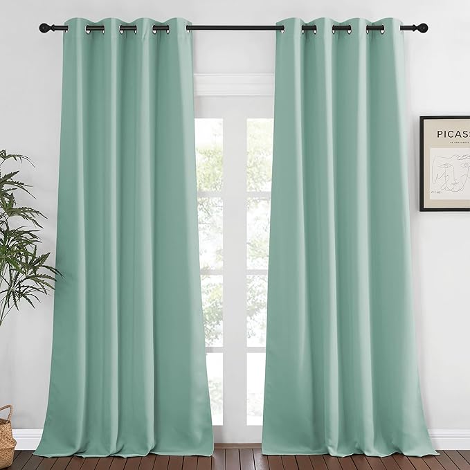 NICETOWN Blackout Window Curtain 90 inch Length by NICETOWN