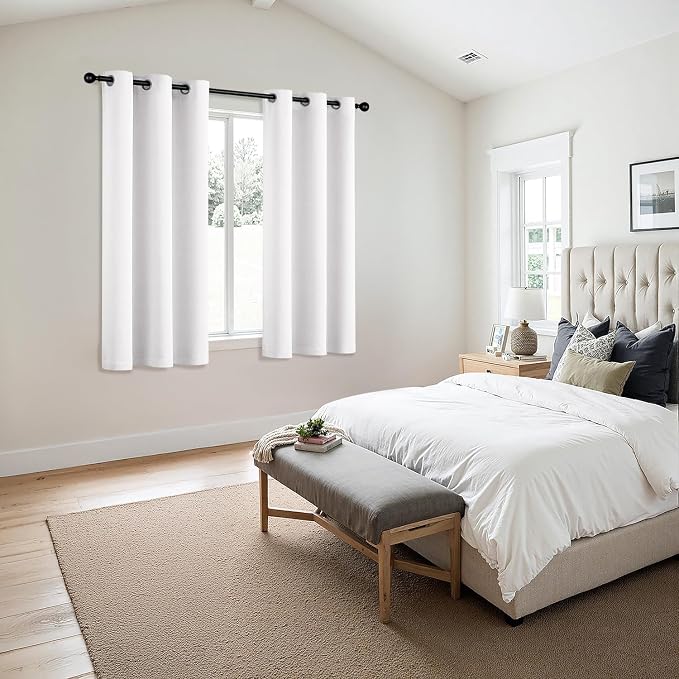 MIULEE Blackout Curtains for Bedroom Living Room 2 Panels, Thermal Insulated - Image 6