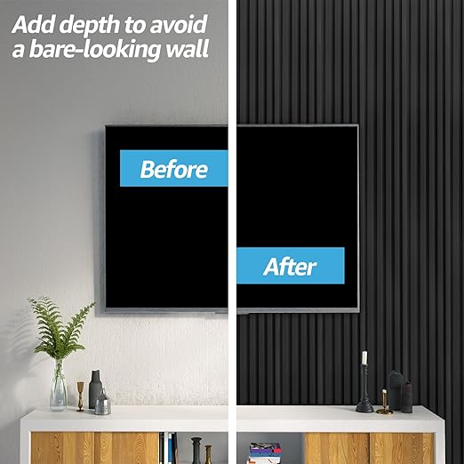 Art3d WPC Slat Wall Panels, Living Room - Image 5