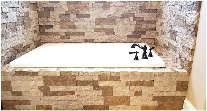 AirStone Corner/Finished End Stones: Autumn Mountain Color Blend, Manufactured - Image 5