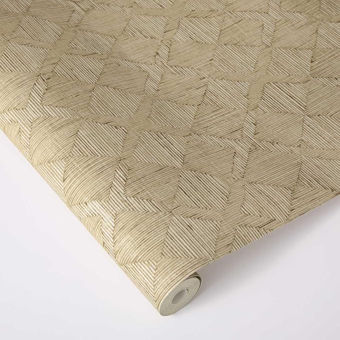 Tempaper x Jeremiah Brent Cream Textured Hoffmann Faux Sisal Removable Peel and - Image 8