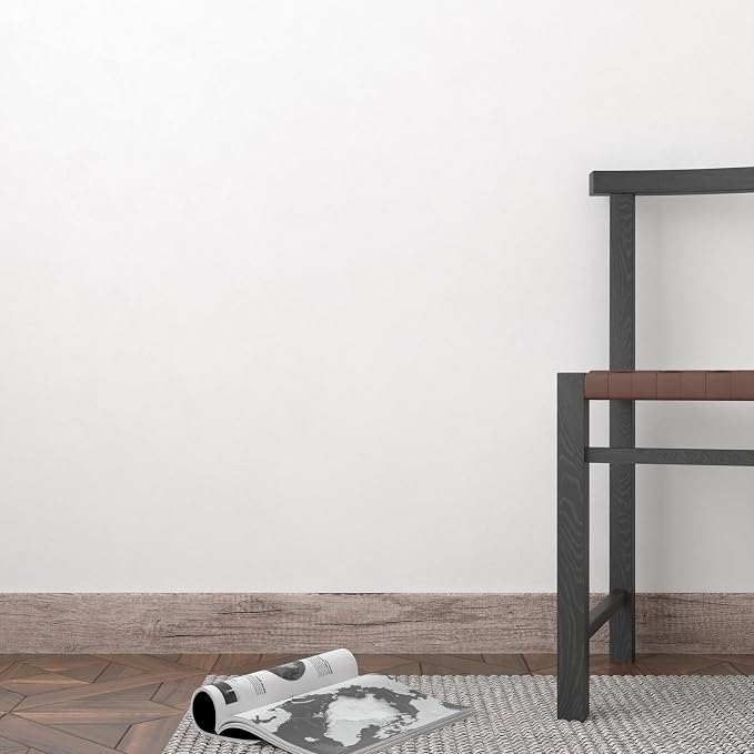Decotalk Wood Wall Border Wallpaper Border Peel and Stick 3"X590" Wood Contact - Image 6