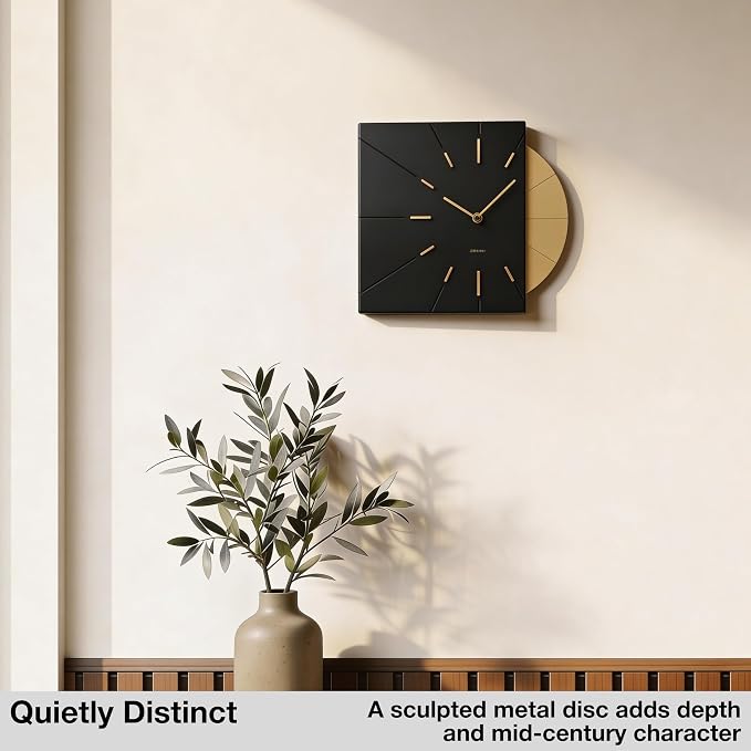 Driini Clocks Mid Century Modern Wall Clock - Image 2
