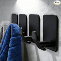 DELITON 4 Pack Adhesive Hooks by DELITON
