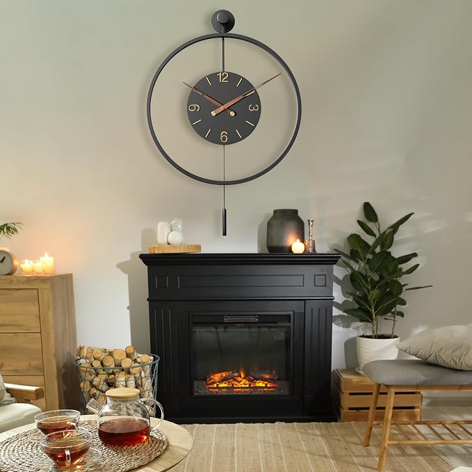 30.7×20 Inch Large Modern Decorative Wall Clocks - Image 6