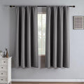 IGEMAEVE Blackout Curtains 72 Inch Length 2 Panels Set, Rod Pocket Energy by IGEMAEVE