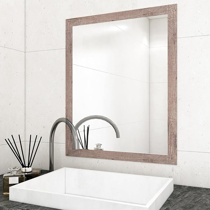 Decotalk Wood Wallpaper Border Peel and Stick 3"x236" Wall Paper Frame Self - Image 2