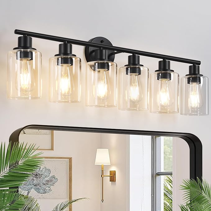 Zarbitta 6-Light Bathroom Light Fixtures, Bathroom Wall Lamp by Zarbitta