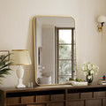 BEAUTYPEAK 20" x 28" Rectangular Aluminum Alloy Frame Wall Mounted Bathroom by BEAUTYPEAK