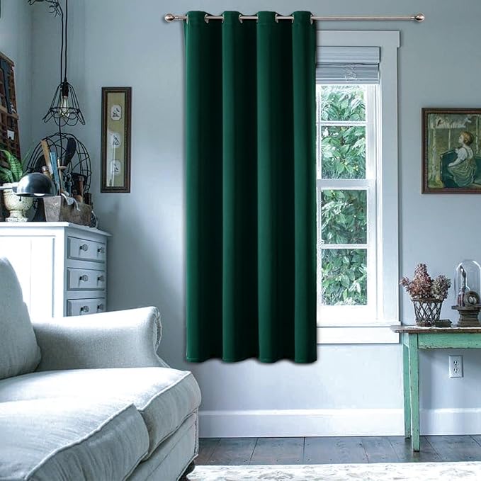 ChrisDowa Blackout Curtains 36 Inches Long by ChrisDowa