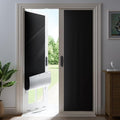 25" W x 78" L 100% Blackout Curtains, Total Darkness No-Drill Black Out Window by ZELMINE