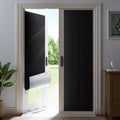 70" W x 78" L 100% Blackout Curtains, Total Darkness No-Drill Black Out Window by ZELMINE