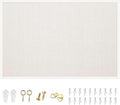 OWLKELA 24'' x 36'' Linen Bulletin Board, Vision Board and Decorative Hanging by OWLKELA