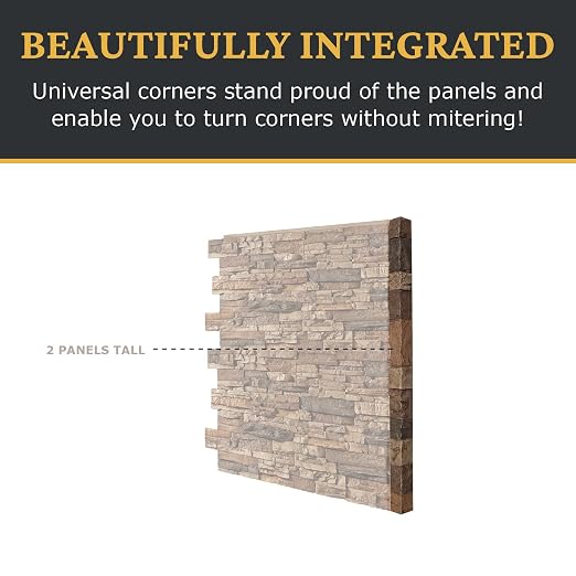 AZ Faux High-Density Polyurethane Faux Stone Flush Outside Corner - Image 7