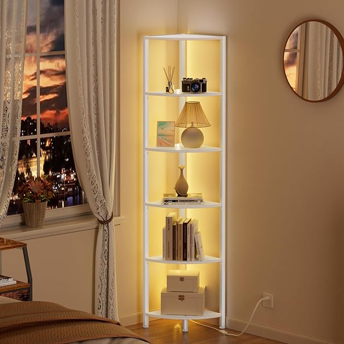 Furnulem 6 Tier Corner Shelf - Image 3