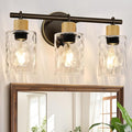 MOKATNG Bathroom Light Fixtures, 3-Light Coastal Vanity Lights by Bathroomlightfixtures